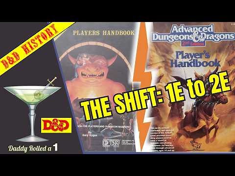 🎲🐉Advanced D&D 2E vs 1E: The Changes Many Missed