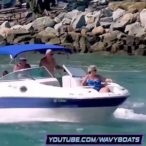 Where did she go trap door 😂 | Boat Fails