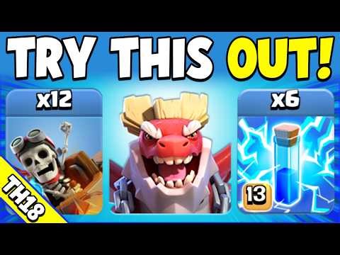 Loads of Legend League 3 Stars with this TH18 Attack Strategy! (Clash of Clans)