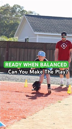 Advanced Infield Drill: Balance & Timing | Short Hop Challenge