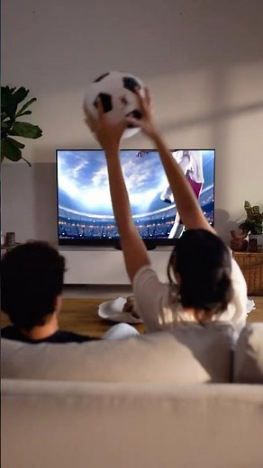 It’s not just watching; with the Panasonic Premium Z95B OLED TV, it’s witnessing ⚽💪