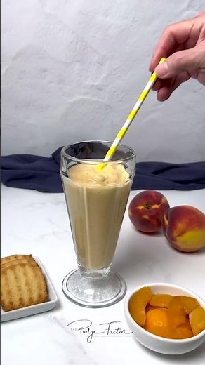 3-Ingredient Peach Smoothie
