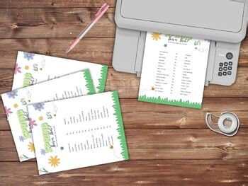 Spring This or That Game Printable, Fun Spring Activity for Kids