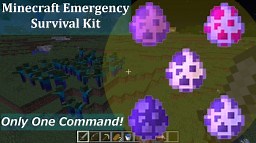Emergency Survival Kit One Command Creation Minecraft Map