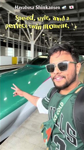 Fastest train in the world🚅 Hayabusa shinkansen ‪@itinerary_4_life‬