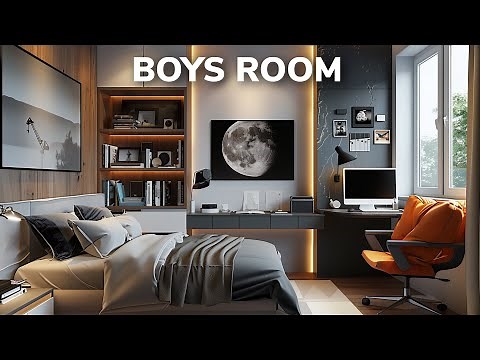 21 Teenage Boys Bedroom Interior Design Ideas and Inspiration