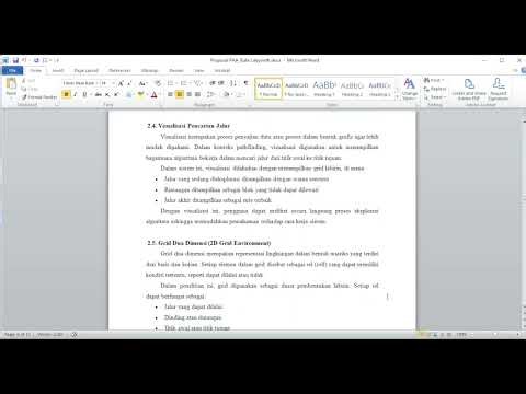 Proposal Visualisasi Rute Labyrinth Complex Menggunakan Algoritma Pathfinding