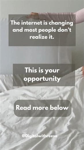 The internet is changing and most people don’t realize it #digitalmarketing #makemoneyonline