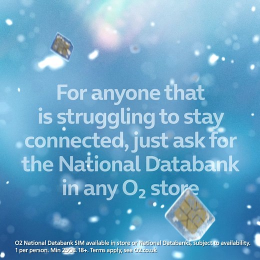 1.6K reactions · 94 comments | For anyone that is struggling to stay connected, just ask for the National Databank in any O2 store. | O2 | Facebook