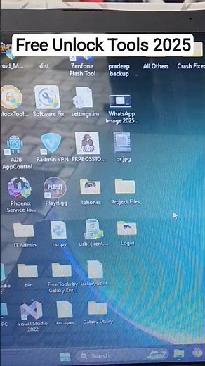 Free Unlock Tools 2025 🔥 One Click Remove FRP, IT Admin, Reset Etc... Check FUll Video On Youtube