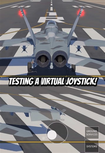 🧪 You asked, we listened! Virtual joystick tests are underway. #aviation #joystick #infiniteflight