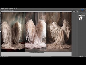 Angel Wings in Photoshop Tutorial: Floof, Chic and Opera (by LSP Actions) Video Tutorials