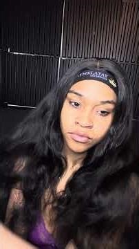 My first time using a wand mind you 😫😍 #blackownedbrand #slaymelatay #wigs #humanhair