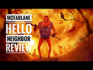 McFarlane Hello neighbor action figure review