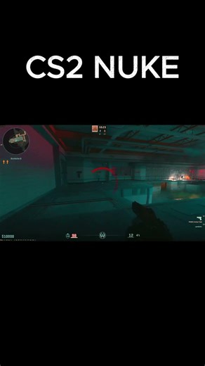 CS2 Nuke But It’s Night + Radiation ☢️ #shorts