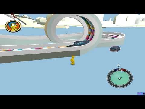 The Simpsons Hit & Run mod loop road