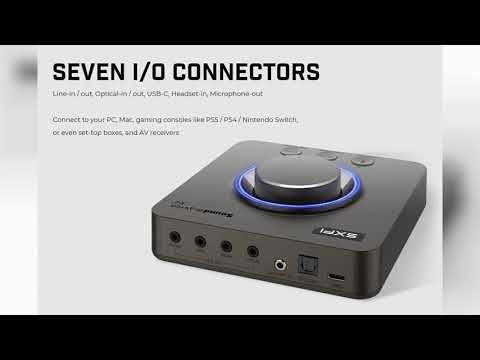 Review: Creative Sound Blaster X4 Hi-Res 24bit/192kHz DAC USB Externo y Tarjeta de Sonido Amp,...