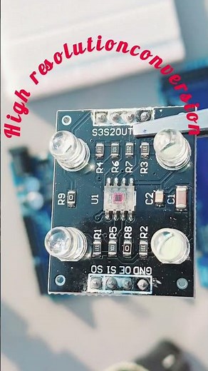 TCS 3200 color Recognition sensor detector module#color sensor#arduino#electronic#shorts#ytshorts