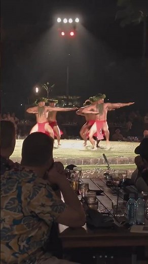 Powerful Male Hula Dancers at Hawaii Luau 🔥 Epic Night Performance #asmr #hawaii