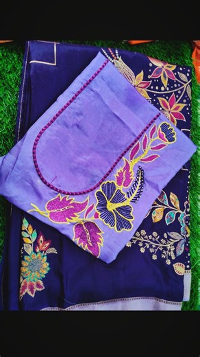 Mahi Kittu Sv on Instagram: "#computerized #embriodery #works"