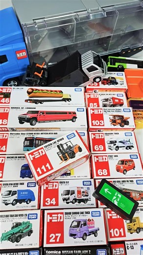 🛞トミカ ASMR🛞トヨタ L＆F ジェネオ フォークリフトを開封＆坂道走行テスト🌟Unboxing TOMICA ASMR ＆ Drive Test #toys #tomica #ミニカー #トミカ