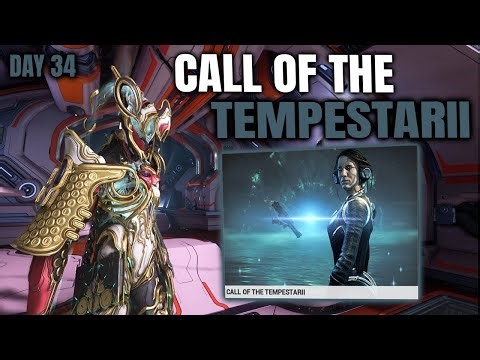 Warframe Call of the Tempestarii Quest – First Time Playthrough! | Beginner Live (Day 34)