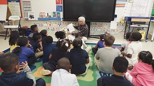 OG&E's annual MLK Week of Service is in full swing! Throughout the week, we are reading a book about Dr. King's impact to first graders at 30 schools across 13 cities. Each classroom will also receive a copy of the book to enjoy and continue to learn about Dr. King's important legacy for years to come. #MLKWeekofService #MLK | OG&E