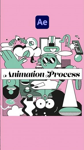 Animated an Illustration: After Effects Animation Process