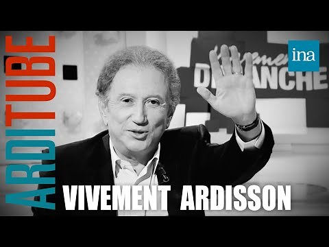 Thierry Ardisson responds to Michel Drucker on his red sofa | INA Arditube