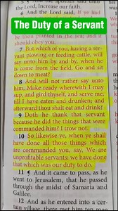 122K views · 2K reactions | So likewise ye, when ye shall have done all those things which are commanded you, say, We are unprofitable servants: we have done that which was our duty to do. Luke 17:10 #BibleExposition | Marites Achas | Facebook