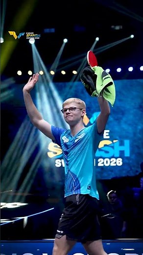That Finalist aura 😎 #EuropeSmash #TableTennis
