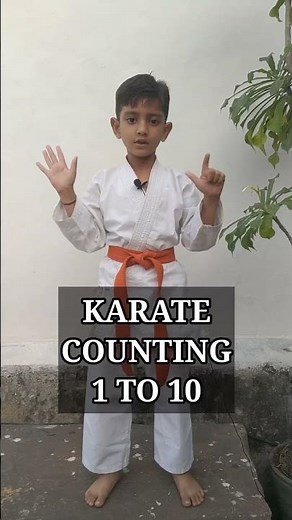 1 TO 10 JAPANESE COUNTING FOR KARATE TRAINING #karate #japanesecounting #karatesir