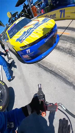 2025NASCAR Xfinity Series Pit Stop Texas #nascar #automobile #pov #racing #motorsport #texas #race