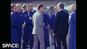 When King Charles met NASA's Space Shuttle Enterprise as the Prince of Wales