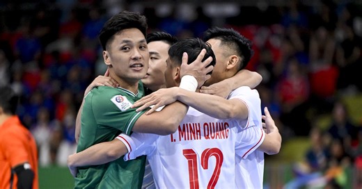 Tuyển futsal Việt Nam vào tứ kết giải châu Á