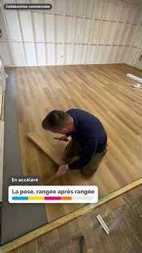 Dalles PVC clipsables : la pose étape par étape