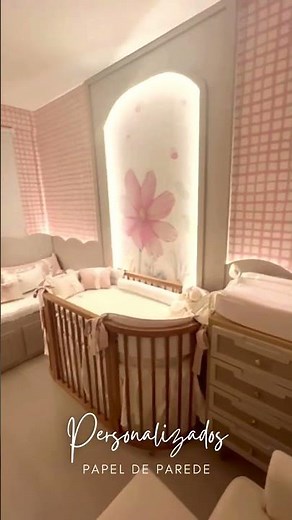 Papel de Parede Personalizado: Transformei Esse Quarto com Floral e Xadrez | Decoração Sob Medida