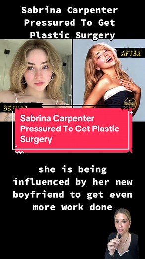 Sabrina Carpenter Pressured To Get Plastic Surgery Source: @entylawyer crazydaysandnights.net, agcwebpages.com #sabrinacarpenter #sabrinacarpenternews #sabrinacarpenterupdate #sabrinacarpenterupdates #sabrinacarpenterespresso #sabrinacarpenterpleasepleaseplease #sabrinacarpenterandbarrykeoghan #sabrinacarpenterandbarry #sabrinacarpenterbarrykeoghan #sabrinaandbarry #barrykeoghan 👀 #blinditem #blinditems #blinditemreveal #blinditemsrevealed #celebrityblinditems #celebrityblinds #celebritygossip
