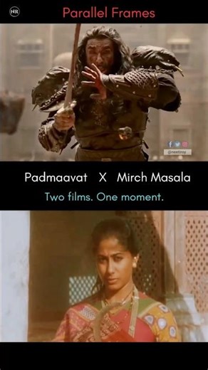 Padmaavat (2018) vs Mirch Masala (1987) Climax | #deepikapadukone #smitapatil #shorts