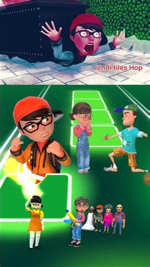 Scary Teacher 3D - Niki Hulk & Tani Ironman X Transformation Coffin Dance Tiles Hop #shorts## 125