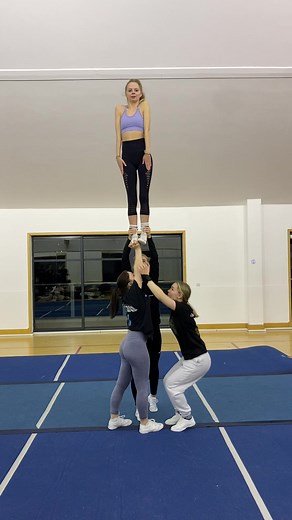 level two’s balance test #tglc #cheerleading #cheertok #cheer