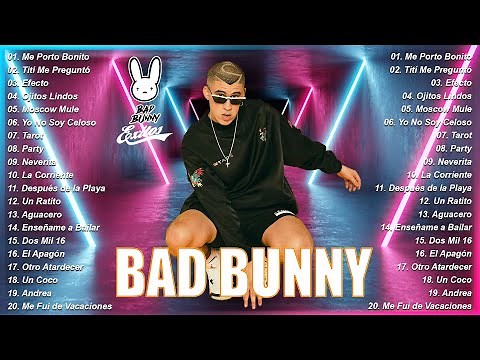 Bad Bunny - Las Mejores Canciones Solo Exitos 🧡🧡🧡