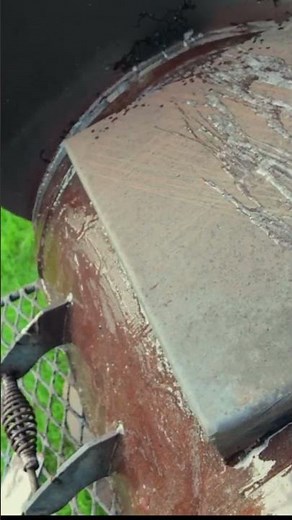 Remove rust from bbq grill