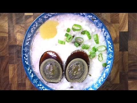 Instant Pot Thousand Year Egg Congee Recipe