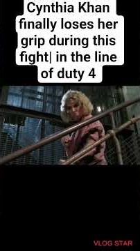 Cynthia Khan finally loses her grip during this fight| in the line of duty 4
