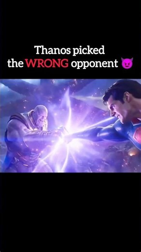 Superman vs Thanos 🥶