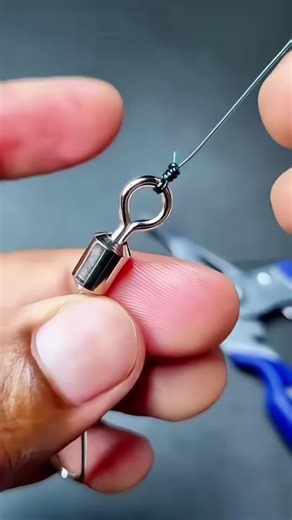 Spinner with snap, how to make a reinforced and practical knot for fishing #tutorial #viral #motivation #fishing #spinner