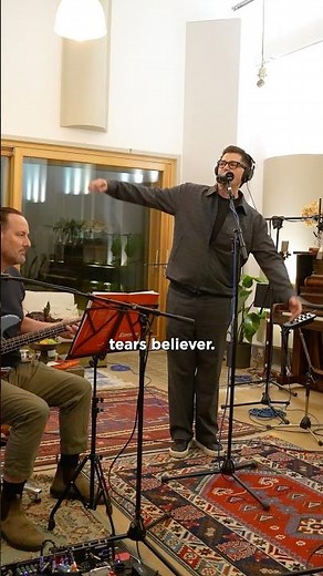 POV you're in the studio recording The Man in the Arena