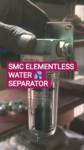 WATER SEPRATOR | REMOVE WATER MOISTURE FROM COMPRESSED AIR FOR PNEUMATIC APPLICATION