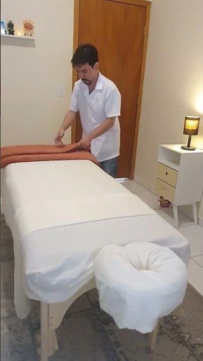 Como arrumar a maca de massagem - Melhore a sua organização #massoterapia